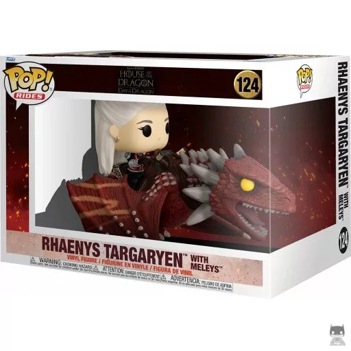 Figurine Funko POP Rhaenys Targaryen avec Meleys (Pop! Vinyl)