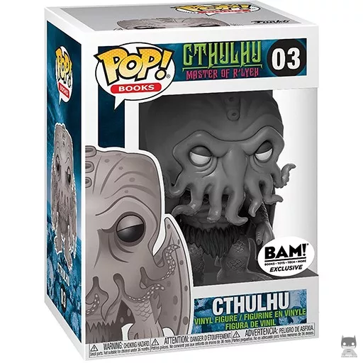 Figurine Funko POP Cthulhu (Black & White) (HP Lovecraft)