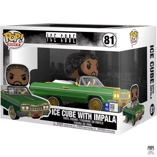 Figurine Funko POP Ice Cube avec Impala (Supersized) (Ice Cube)
