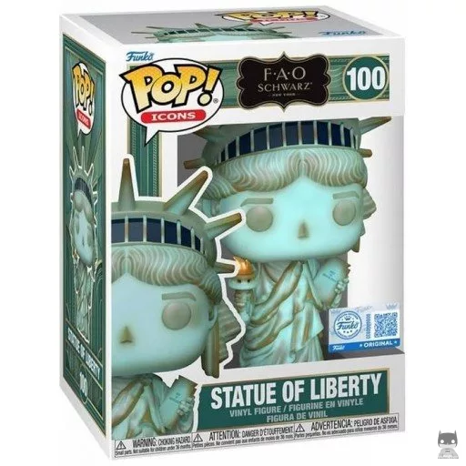 Figurine Funko POP Statue de la Liberté (Icônes de marques)