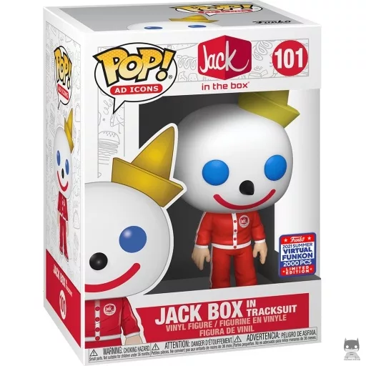Figurine Funko POP Jack Box en Survêtement (Exclusive)