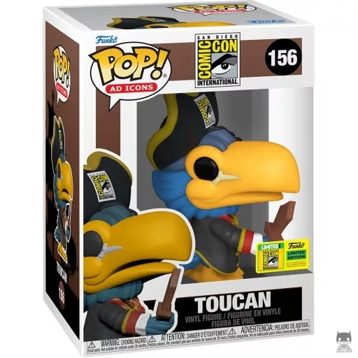 Figurine Funko POP Toucan Pirate (SDCC Summer Convention 2022) (Exclusive)