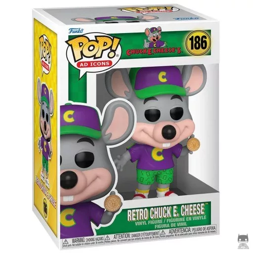 Figurine Funko POP Retro Chuck E. Cheese (Pop! Vinyl)
