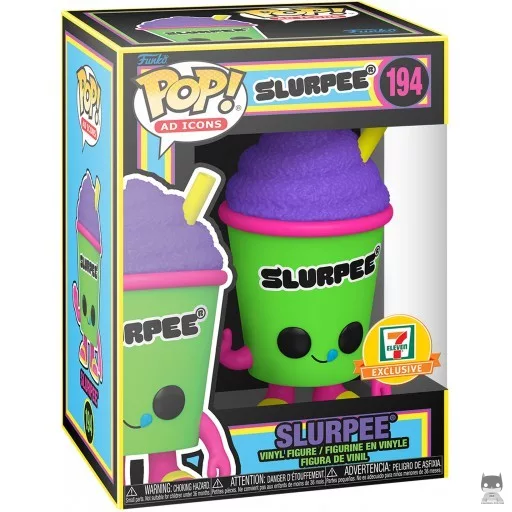 Figurine Funko POP Slurpee (Gobelet Vert) (Black Light) (Exclusive)