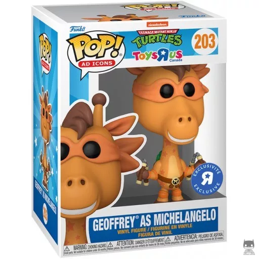 Figurine Funko POP Geoffrey en Michelangelo (Exclusive)