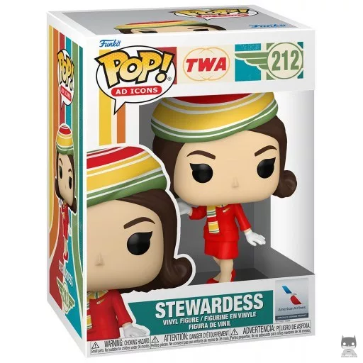 Figurine Funko POP Hôtesse de L'Air TWA (Pop! Vinyl)