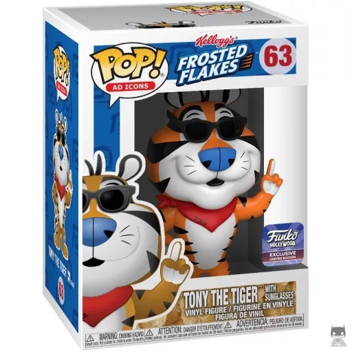 Figurine Funko POP Tony le Tigre avec Lunettes de soleil (Funko Hollywood)