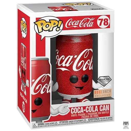 Figurine Funko POP Canette de Coca-Cola (Diamond Glitter) (Pop! Vinyl)