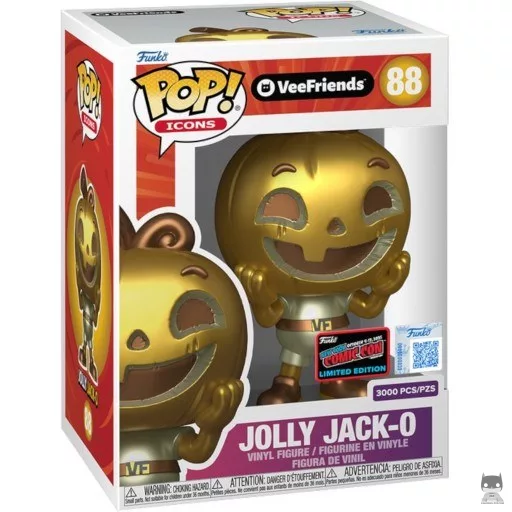 Figurine Funko POP Jolly Jack-O (Gold & Metallic) (Icônes de marques)