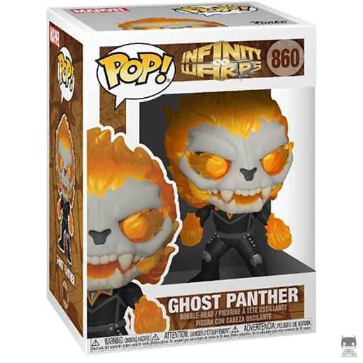 Figurine Funko POP Ghost Panther (Infinity Warps)