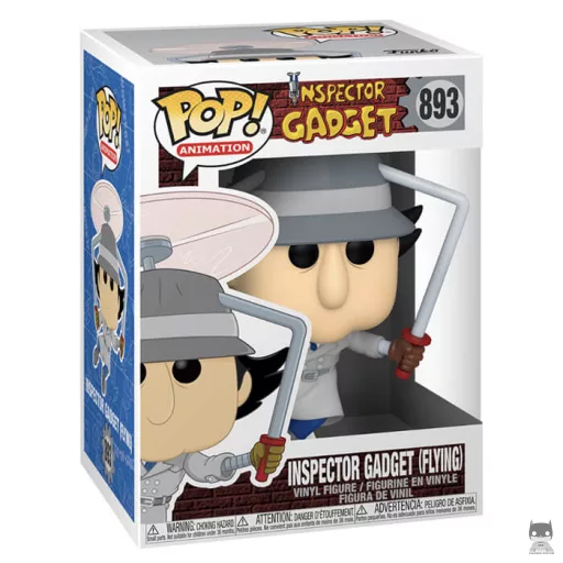 Figurine Funko POP Inspecteur Gadget qui vole (Inspecteur Gadget)
