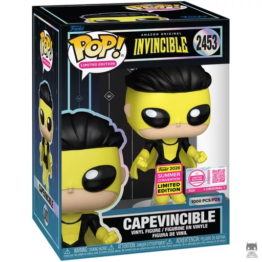 Figurine Funko POP Capevincible (San Diego Comic Con (Convention d'Eté) 2026)