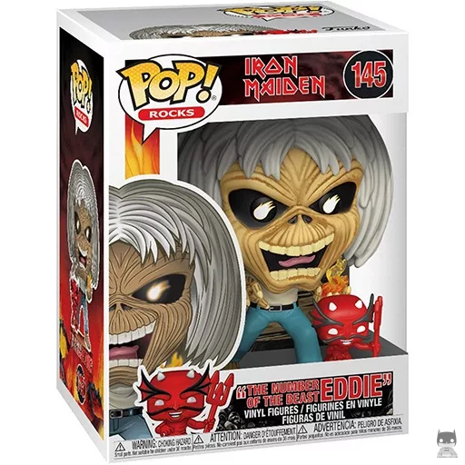 Figurine Funko POP The Number of the Beast Eddie (Pop! Vinyl)