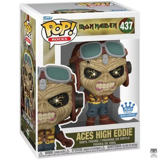 Figurine Funko POP Aces High Eddie (Iron Maiden)