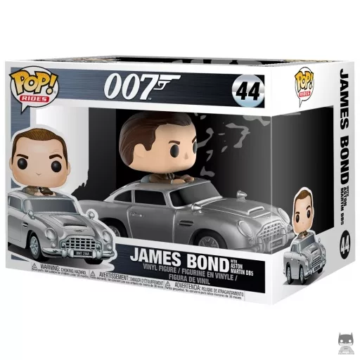 Figurine Funko POP James Bond avec Aston Martin DB5 (Pop! Vinyl)