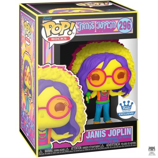 Figurine Funko POP Janis Joplin (Blacklight) (Janis Joplin)