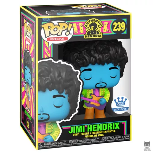 Figurine Funko POP Jimi Hendrix (Blacklight) (Jimi Hendrix)