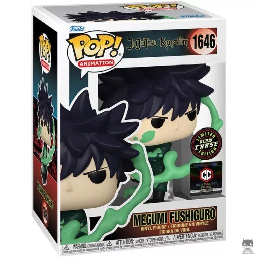 Figurine Funko POP Megumi Fushiguro (Chase & Glow in the Dark) (Jujutsu Kaisen)