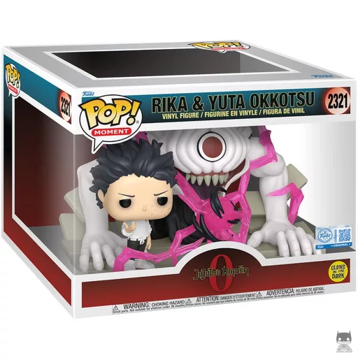 Figurine Funko POP Rika & Yuta Okkotsu (Glow in the Dark) (Jujutsu Kaisen)