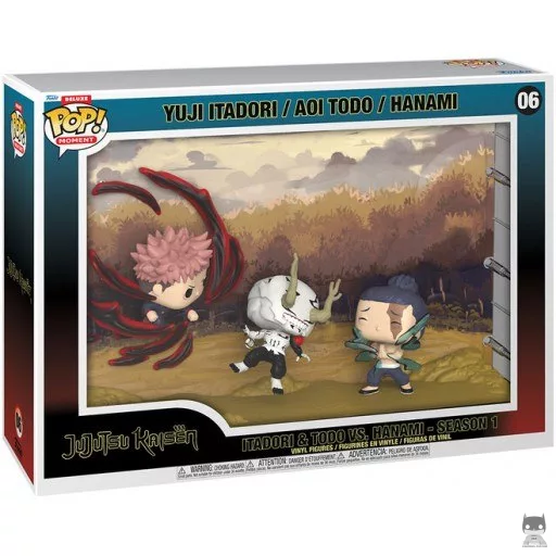 Figurine Funko POP Yuji Itadori & Todo vs Hanami -  Saison 1 (Pop! Vinyl)