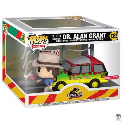 Figurine Funko POP L’Évasion du T. Rex : Dr. Alan Grant (Alan Grant)