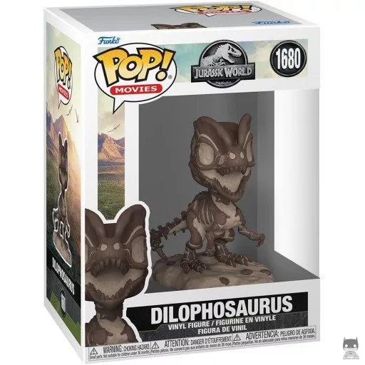 Figurine Funko POP Dilophosaure (Fossile) (Jurassic Park)