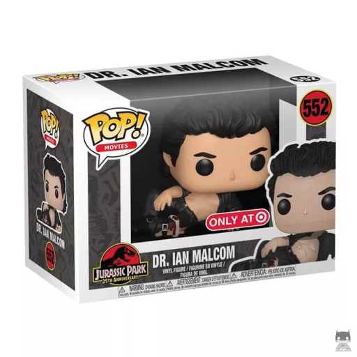 Figurine Funko POP Dr Ian Malcolm (Blessé) (Jurassic Park)
