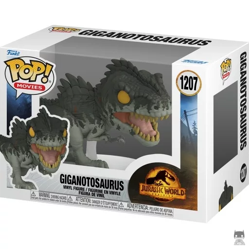 Figurine Funko POP Giganotosaurus (Jurassic World Le Monde d'Après)