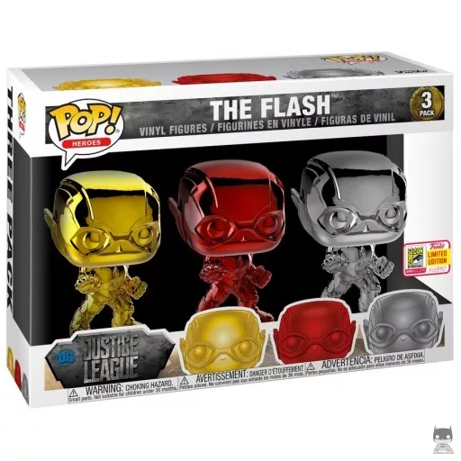 Figurine Funko POP Flash (Chrome) (Justice League (Film))