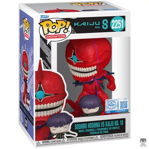 Figurine Funko POP Soshiro Hoshina vs. Kaiju No. 10 (Kaiju No. 8)
