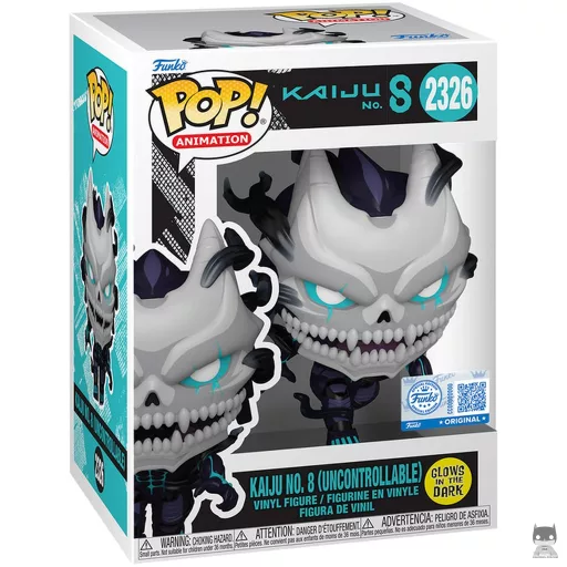 Figurine Funko POP Kaiju No. 8 (incontrôlable) (Glow in the Dark) (Kaiju No. 8)