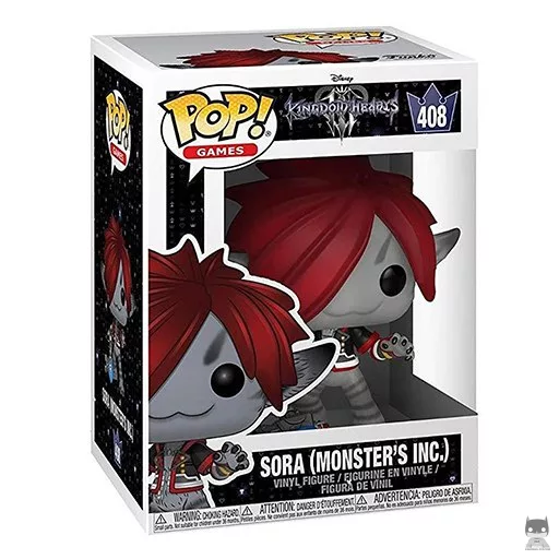 Figurine Funko POP Sora (Monstres et Compagnie) (Flocked) (Kingdom Hearts)