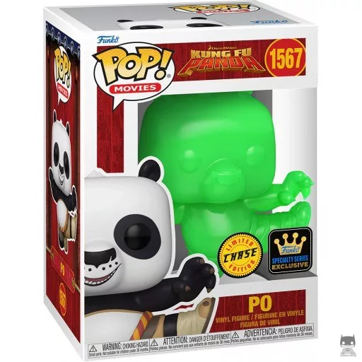Figurine Funko POP Po (Chase & Translucent) (Kung Fu Panda)