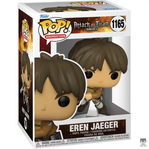 Figurine Funko POP Eren Jaeger (L'attaque des Titans (SNK))