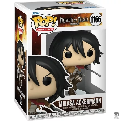 Figurine Funko POP Mikasa Ackerman (L'attaque des Titans (SNK))
