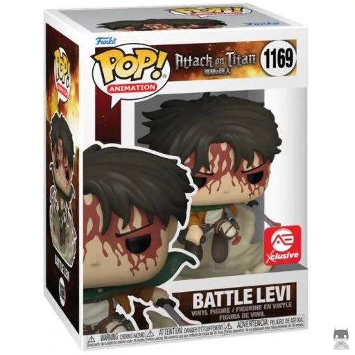 Figurine Funko POP Levi Bataille (Bloody) (L'attaque des Titans (SNK))