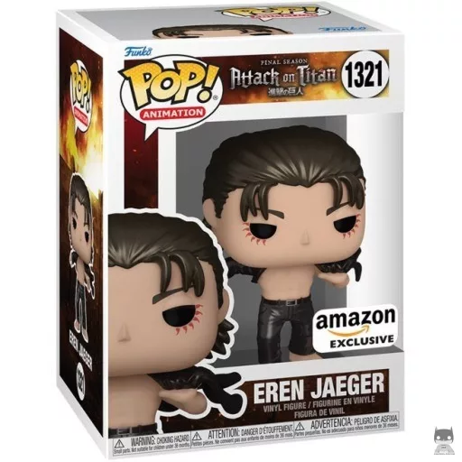Figurine Funko POP Eren Jaeger (Metallic) (Amazon)