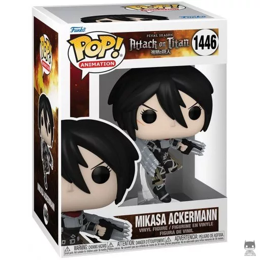 Figurine Funko POP Mikasa Ackermann (L'attaque des Titans (SNK))