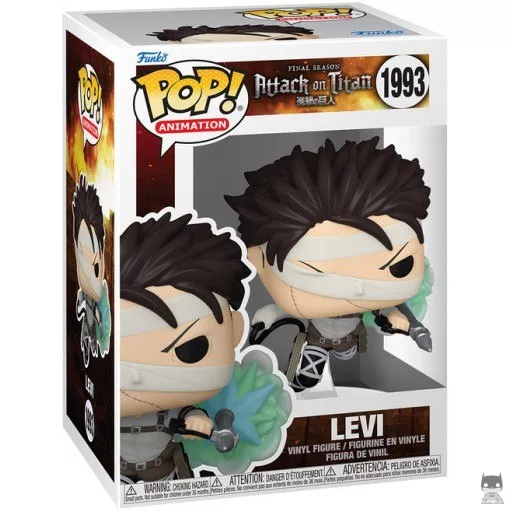 Figurine Funko POP Levi (L'attaque des Titans (SNK))