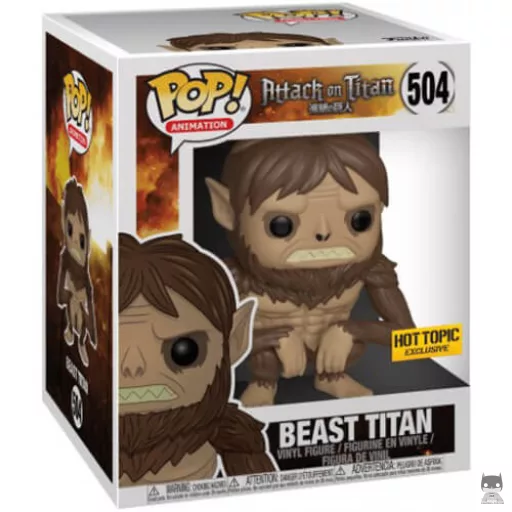 Figurine Funko POP Titan Bestial (Supersized) (L'attaque des Titans (SNK))