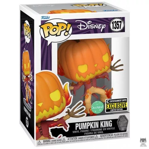 Figurine Funko POP Le Roi des Citrouilles (Scented) (L'Etrange Noël de M. Jack)