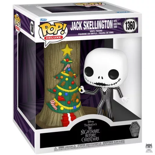 Figurine Funko POP Jack Skellington devant la Porte de Noël (Jack Skellington)