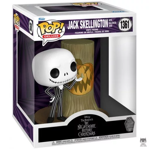 Figurine Funko POP Jack Skellington devant la Porte d'Halloween (Jack Skellington)