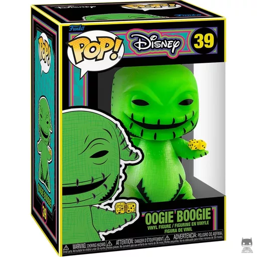 Figurine Funko POP Oogie Boogie (Blacklight) (L'Etrange Noël de M. Jack)
