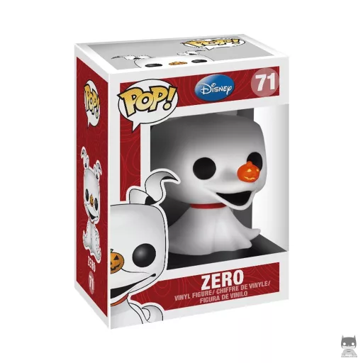 Figurine Funko POP Zero (Chase) (L'Etrange Noël de M. Jack)