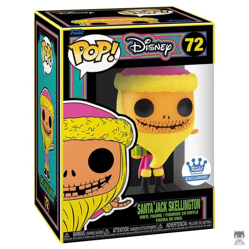 Figurine Funko POP Jack Skellington (Blacklight) (L'Etrange Noël de M. Jack)