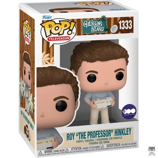 Figurine Funko POP Roy Hinkley Jr., le professeur (L'Île aux naufragés)
