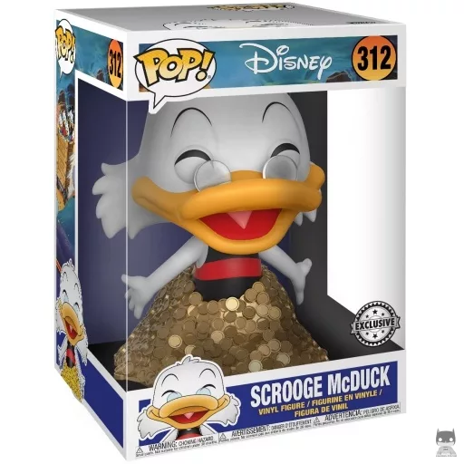 Figurine Funko POP Picsou avec or (Supersized) (La Bande à Picsou)