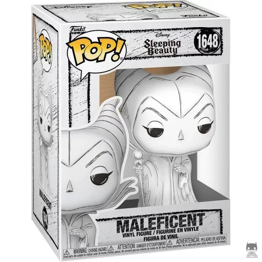 Figurine Funko POP Maléfique (Esquisse) (La Belle au Bois Dormant)