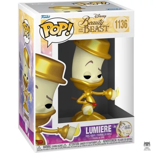 Figurine Funko POP Lumière (La Belle et la Bête)